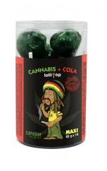 Euphoria Sucette en chanvre avec Cola maxi, 10 X 25 g