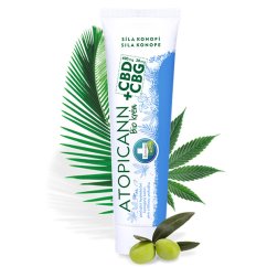Annabis Atopicann Natural Bio -voide CBD:tä ja CBG:tä sisältävällä ongelma-ihon hoitoon, 100 ml