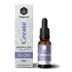 Happease Luo CBD Oil Purple Rain, 5 % CBD, 500 mg, 10 ml