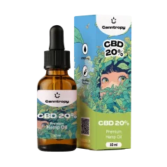 Huile de chanvre CBD Canntropy, 20 %, 2 000 mg, 10 ml