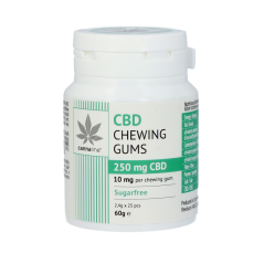 Cannaline CBD-purukumi, 250 mg, 25 kpl x 10 mg, 60 g