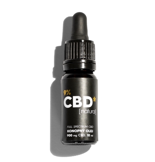 CBD Star Konopný CBD olej NATURAL 10%, 10 ml, 1000 mg