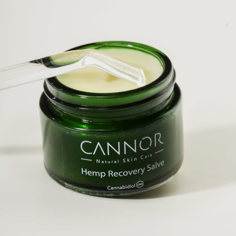 Cannor Voimakkaasti regeneroiva voide hamppuuutteilla - CBD, 250 ml
