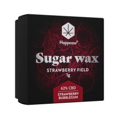 Happease - Ottaa talteen Strawberry Field Sugar Wax, 62% CBD, 1 g