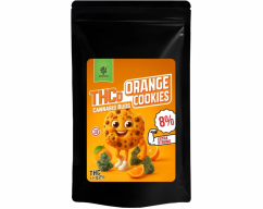 Tšekkiläinen CBD THCD Orange Cookies -kukka, 8 % THCD, 1–1000 g