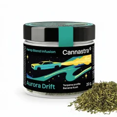 Cannastra Celestial Bliss Hemp Blend - Aurora Drift Grinded Flowers Banana Kush (20 g)