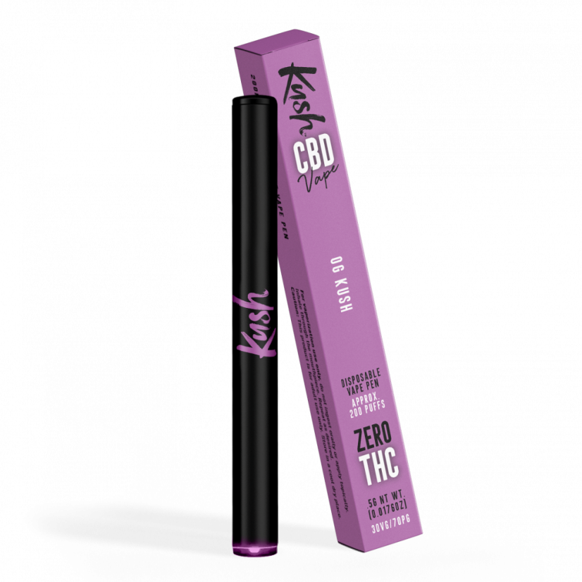 Kush CBD Vape Pen - OG KUSH, 200 mg CBD
