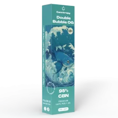 Canntropy CBN Vape Pen Doble Burbuja OG, 95 % CBN, 1ml