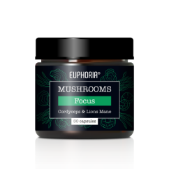 Euphoria Houby Focus, 30 kapslí