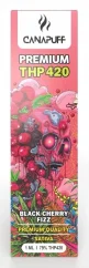 CanaPuff THP420 Tek Kullanımlık Vape Kalemi Siyah Kiraz Fizz, THP420 %79, 1 ml