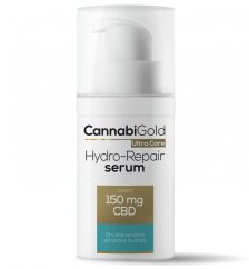 CannabiGold Hidroremontas sausas oda serumas CBD 150 mg, 30 ml