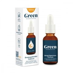 Green Pharmaceutics nalewka o szerokim spektrum działania, 5%, 1500 mg CBD, 30 ml