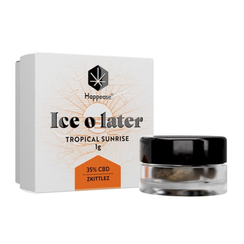 Happease - Ottaa talteen Trooppinen auringonnousu Jää O Myöhemmin, 35% CBD, 1g