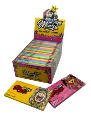 Monkey King KSS cartine con filtri Slim Psyco, 1 libretto