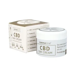 Cannaline CBD denní krém s koenzymem Q10 a konopným olejem, 50 mg CBD, 50 ml,