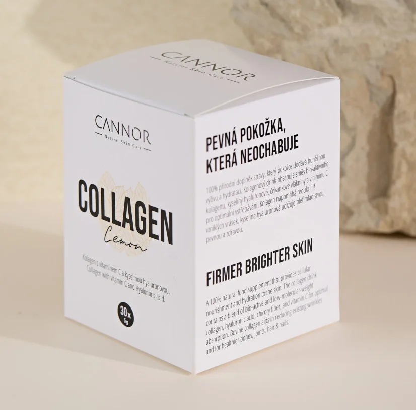 Cannor Kollageeni hyaluronihapolla, sitruuna, 30 päivän hoito, 150 g