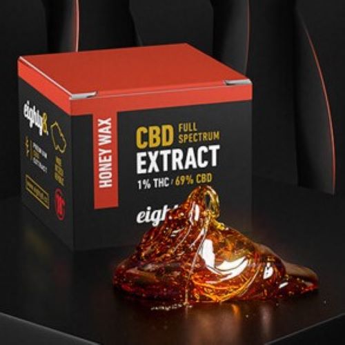 Eighty8 Hunajavahauute 69 % CBD, 1 g