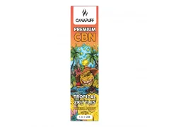 CanaPuff Vaporizador desechable de CBN TROPICAL ZKITTLES, CBN 89 %, 1 ml
