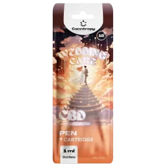 Canntropy CBD-kynä + Cartridge Wedding Cake, CBD 95 %, 1 ml
