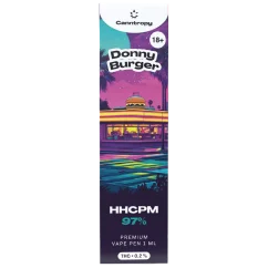 Canntropy HHCPM Vape Pen Donny Burger, HHCPM 97 % laatu, 1 ml