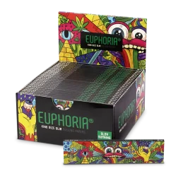 Euphoria Rolling Papers Kingsize Slim Vibrant, 32 papers