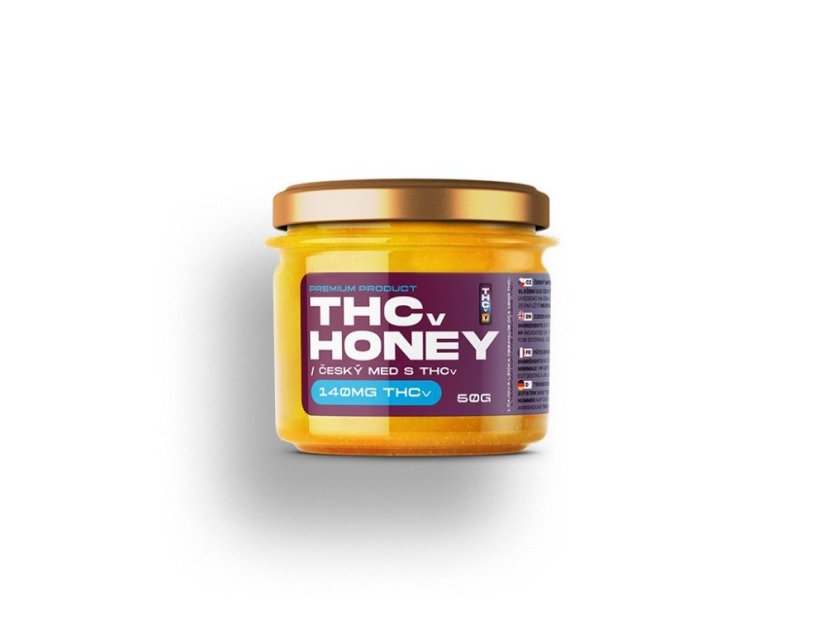 Czech CBD THCV med, 140 mg THCV, 50 g