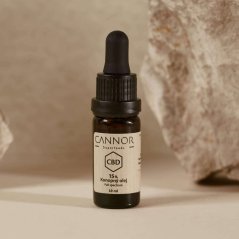Cannor CBD Plnospektrální konopný olej 15%, 1500 mg, 10 ml