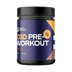 CBD+ Sport CBD Pre-entrenamiento Cereza, 400g