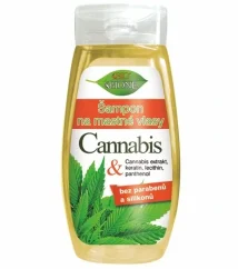 Bione Kannabis-hiusshampoo rasvoittuville hiuksille, 260 ml