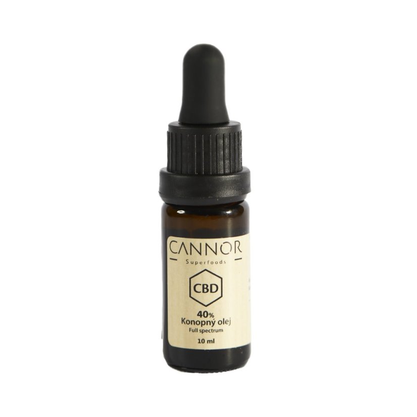 Cannor Hamppuöljy täysi spektri 40%, 10 ml
