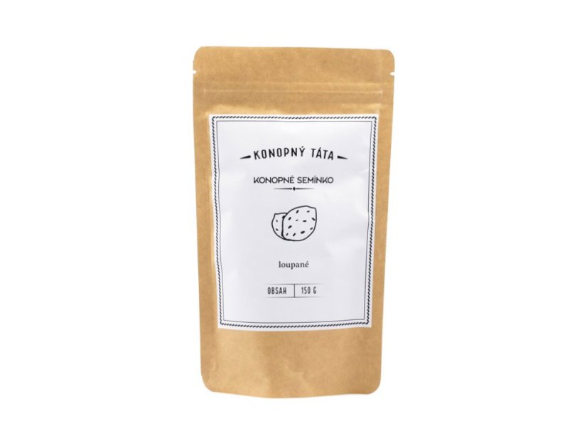 Konopny Tata kuoritut hampunsiemenet, 150 g