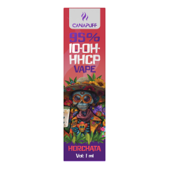 CanaPuff 10-OH-HHCP kertakäyttöinen Vape Pen Horchata, 10-OH-HHCP 95 %, 1 ml