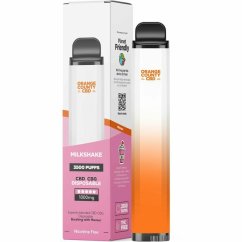 Orange County CBD Vape pero Mliečny koktail 3500 Bafať, 600 mg CBD, 400 mg CBG, 10 ml