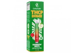 CanaPuff BOMB varavīksnes jostas, 0,8 g THCP - vienreizējās lietošanas, 2 ml