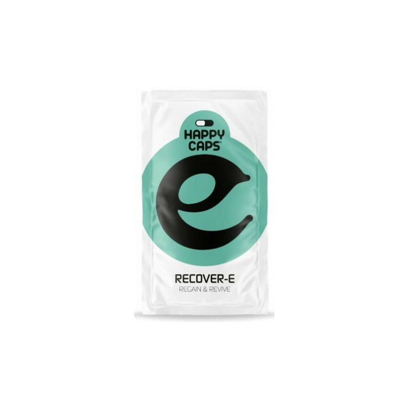 Happy Caps Recover E - Regeneroivat ja uudistavat kapselit, (ravintolisä), 4 g