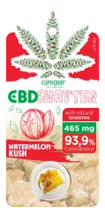 Euphoria Shatter Watermelon Kush (93mg - 465mg CBD), 0,1-0,5 g