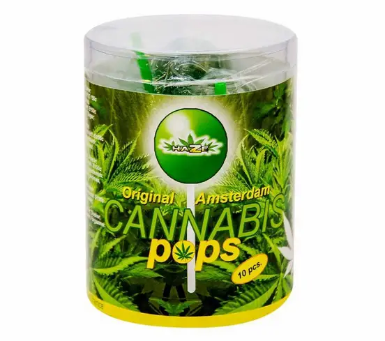 HaZe Cannabis Pops – Gift Box (10 Lollies)