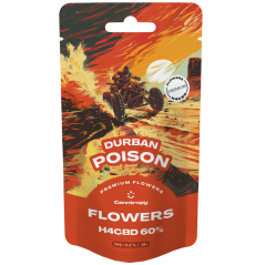 Canntropy H4CBD blomma Durban Poison 60%, 1 g - 100 g
