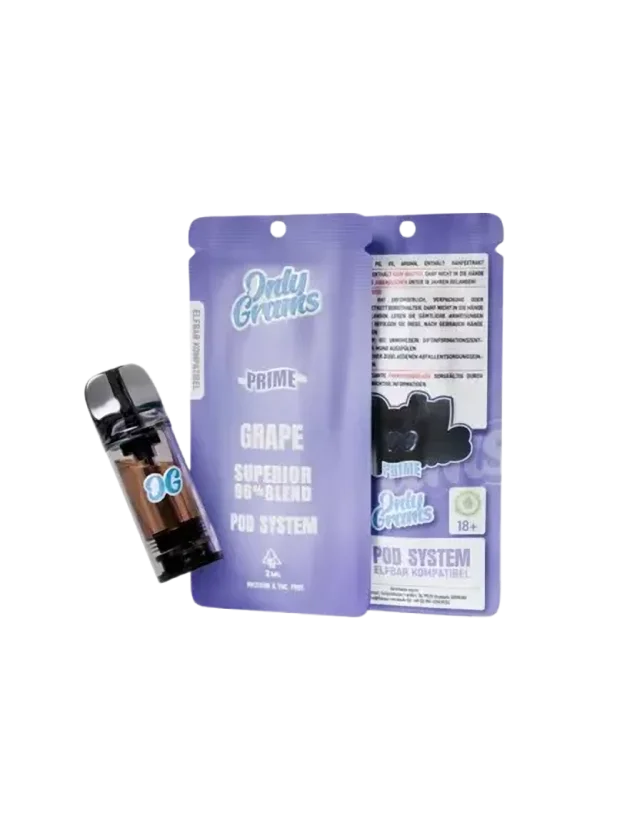 Only Grams - Superior Pod Grape, 96 %, 2 ml (elfbar)