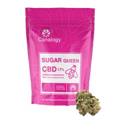 Canalogy CBD kendervirág cukorkirálynő 17%, 1 g - 1000 g