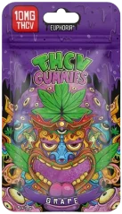 Euphoria THCV Gummies Grape, 5 pcs x 2 mg, 10 mg, 15 g
