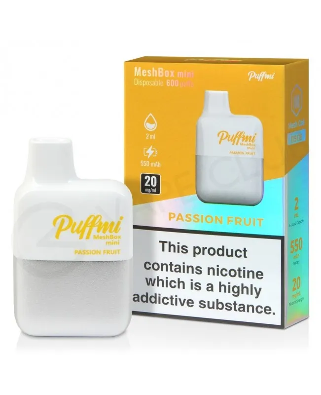 Puffmi MeshBox mini Vape Pen Passion Fruit, 2 ml