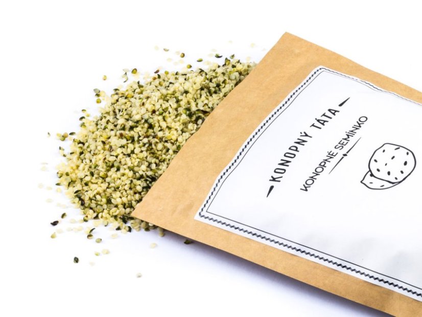 Konopny Tata kuoritut hampunsiemenet, 150 g