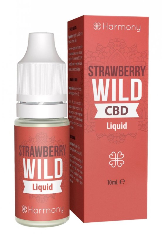 Harmony CBD nestemäinen villimansikka 10 ml, 30-600 mg CBD