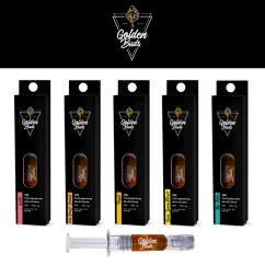 Golden Buds Súprava terpénových koncentrátov, All 5 in 1 Set, 3000 mg, 60% CBD, 5 ks x 600 mg