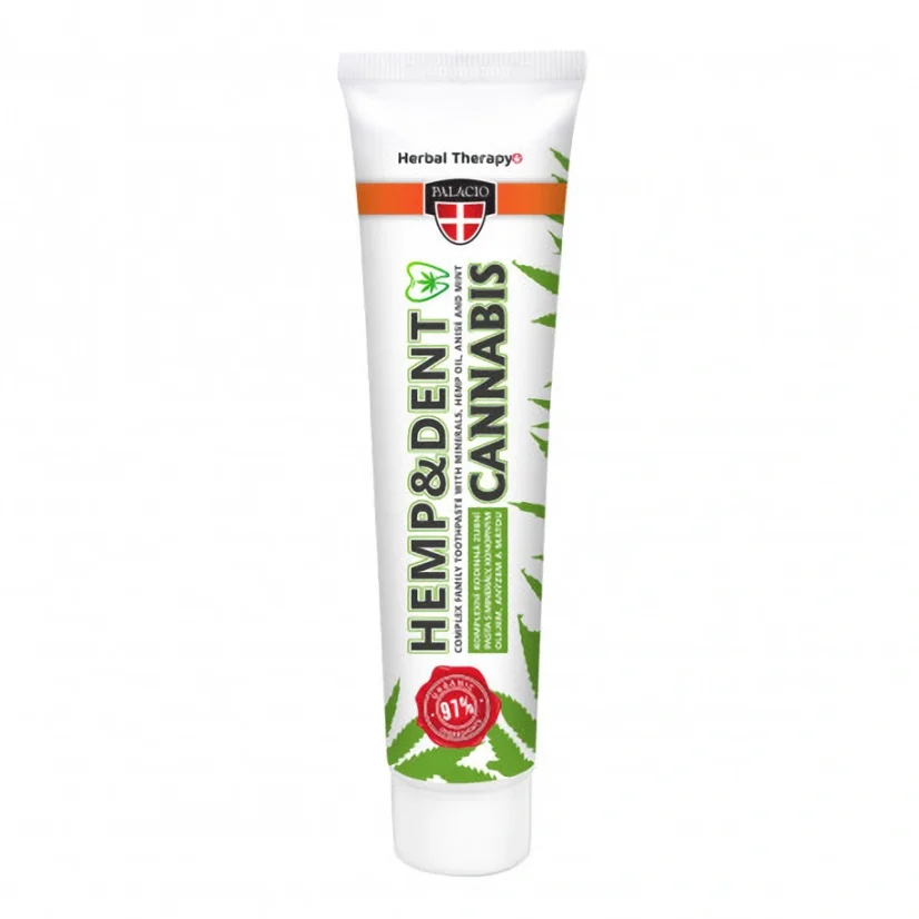 Palacio Hamppuhammastahna HEMP & DENT, 75 g