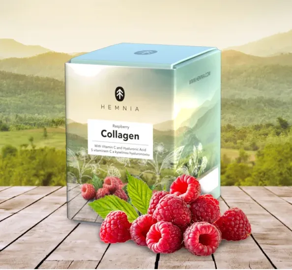 Hemnia Collagen drink Raspberry, 6000 mg collagen in 1 sachet, 30 sachets