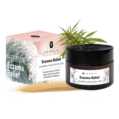 Hemnia Ekseema Helpotus - Universaali hamppuvoide varten ekseema, 250 mg CBD, 50 ml