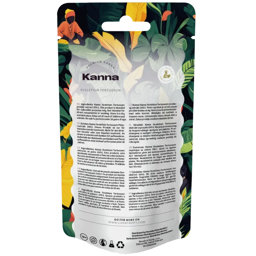Canntropy Kanna (Sceletium Tortuosum) Powder Extract 100x, 5g - 100g