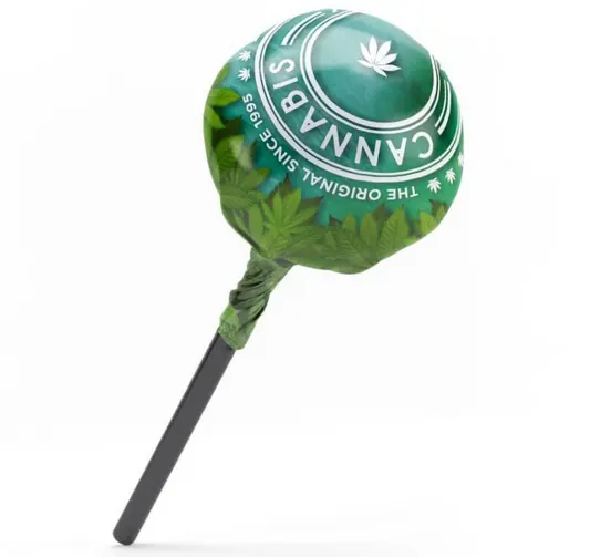 Cannabis Watermelon Kush Lollies – Gift Box (10 Lollies)